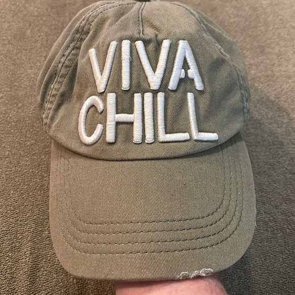 Billabong Accessories - BILLABONG HAT Viva chill Hat Ballcap Green/White Embroidered (BB)